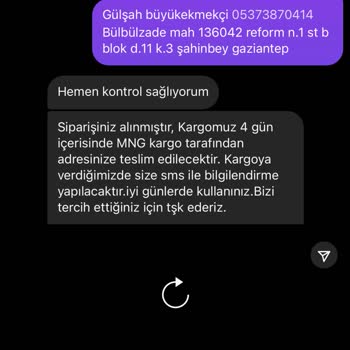Gaziantep Aynacıdan Sipariş Verip Mağdur Oldum: İletişim Engellendi, Çözüm Yok!