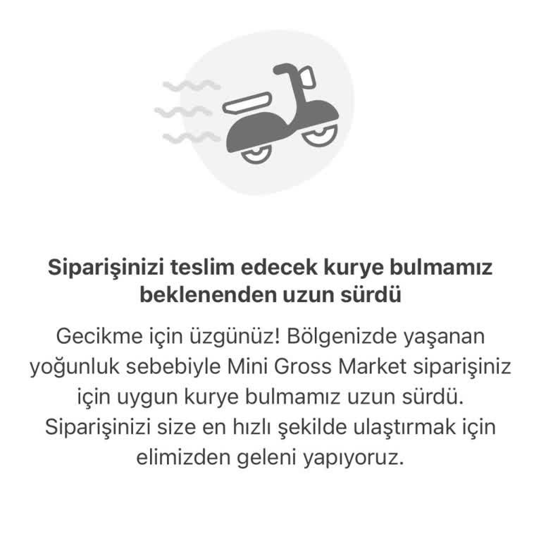 Yemeksepeti'nde Sipariş Teslimat Sorunları