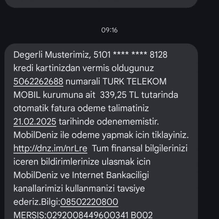 Yanıltıcı Kampanya Ve Ödenmeyen Faturalar