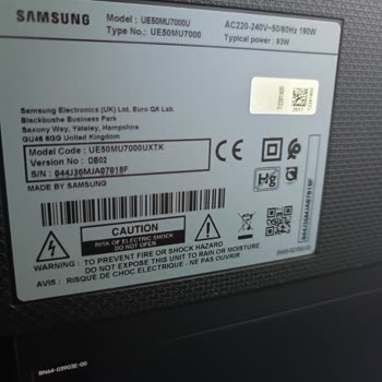 Samsung UE50MU7000U TV No Longer Plays Videos via Browser