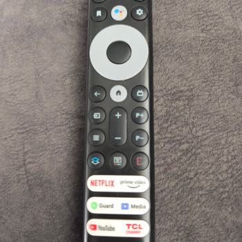 TCL Televizyon Kumanda Tuşlarının Yazıları Çıkmaya Başladı