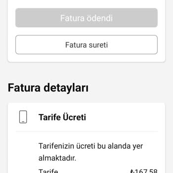 Vodafone Fatura Ve Tarife Şoku: Acil Düzeltme Talebi