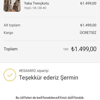 Siparişim Hakkında Bilgi Yok Ve İletişim Sağlanamıyor