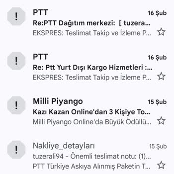 Yanıltıcı Kargo Bildirimleri Ve Kişisel Bilgi Güvenliği Sorunu