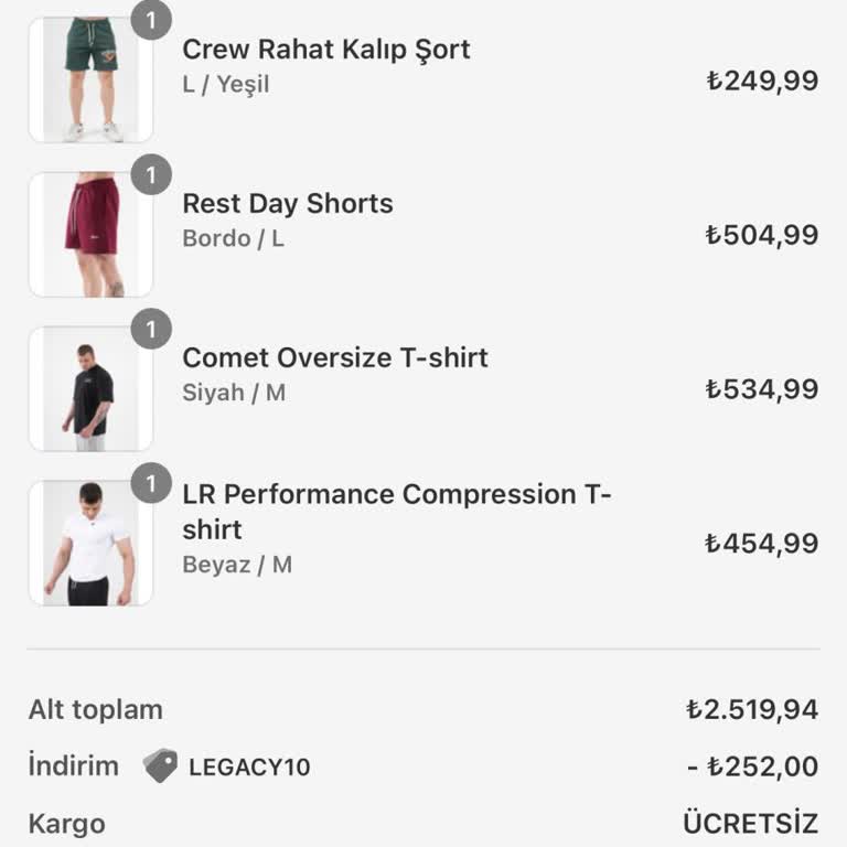 Legacy Markasından Ürün Teslimatında İletişim Sorunları