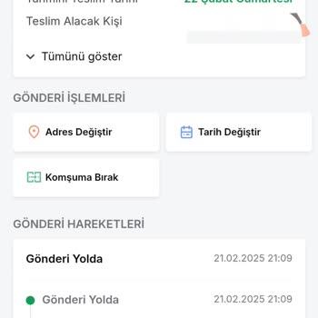 Trendyol Express Kargo Teslimat Sorunu