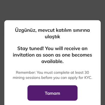KYC Doğrulama Sorunu Ve Yarım Kalan Coinler