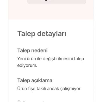 Eksik Parçalı Çay Makinesi Ve Yetersiz Müşteri Hizmetleri