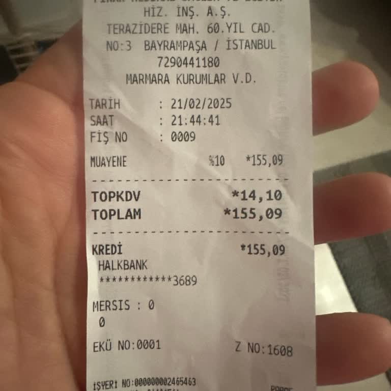 Hastane Fatura Ve Hizmet Sorunları