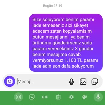 Mavi Tikli Sayfadan Alışverişte Mağduriyet