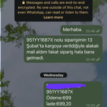 Stokta Olmayan Ürün Ve İletişim Sorunları