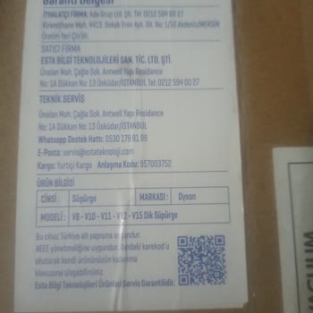 BİM'den Alınan Dyson Ürünü Mağduriyeti