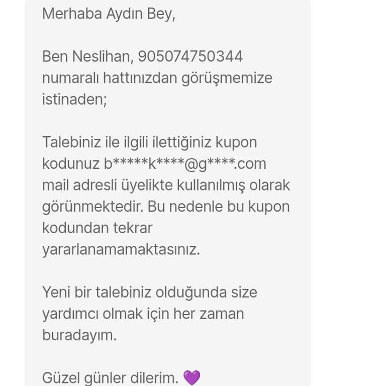 Hediye Çeki Başkasına Gitti, Müşteri Hizmetleri Çözüm Sunmadı