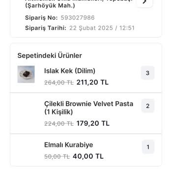 Sipariş İptali Ve Fiyat Artışı Mağduriyeti