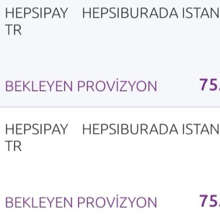 Sipariş Oluşmadı, Para İadesi Bekleniyor
