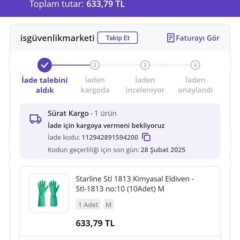 Yanlış Ürün Gönderimi Ve Duyarsız Müşteri Hizmetleri