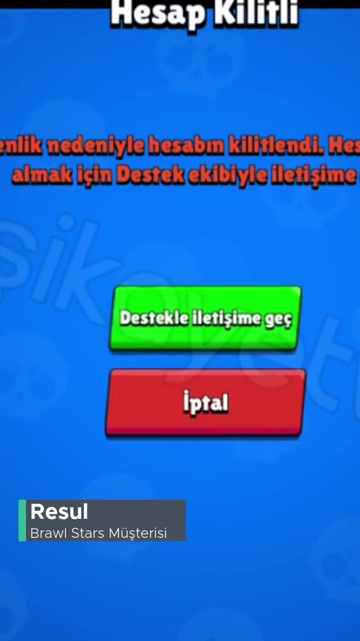 Brawl Stars Hesap Kilitlenme Sorunu! videonun kapak resmi
