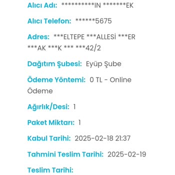Kargo Teslimatında Yaşanan Gecikme Ve İlgisiz Müşteri Hizmetleri