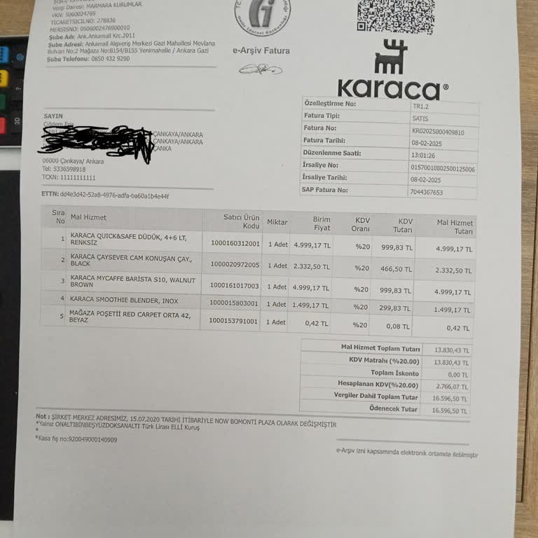 Karaca Mağazası Teslimat Sorunu Ve Müşteri Hizmetleri İlgisizliği