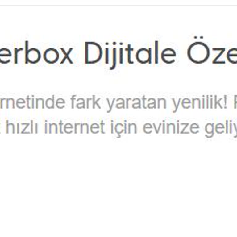 Turkcell Superbox Başvurusunda İletişim Sorunları Ve İlgisizlik!