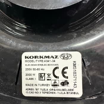 Korkmaz Çaykolik Ürünü Garanti Sorunu