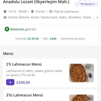 Geç Gelen Soğuk Ve Eksik Yemek Deneyimi