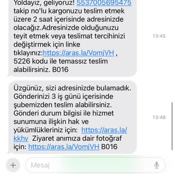 Sürekli Sorun Yaşatan Kargo Şirketi