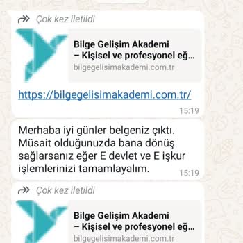 Danışmanlık Firmasından Şikayetler ve İddialar