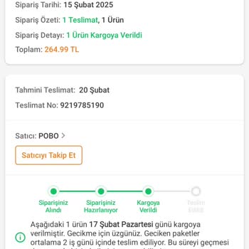 PTT Kargo Trendyol Siparişimde Kargo Gecikmesi!