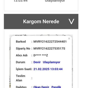 Kayıp Kargo Ve Ulaşılamayan Satıcı Sorunu