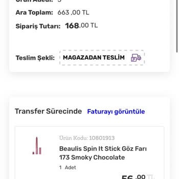 Eksik Ürün Teslimatı Ve Yanıltıcı Stok Bilgisi