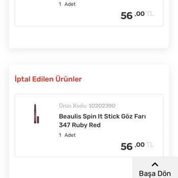 Eksik Ürün Teslimatı Ve Yanıltıcı Stok Bilgisi