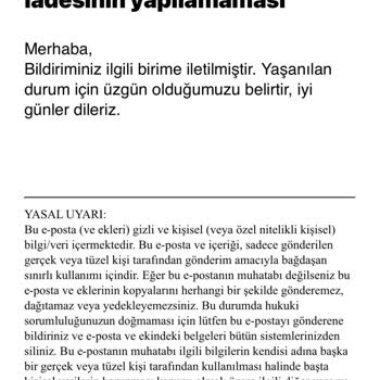 Şok Market'te İade Sorunu Ve Müşteri Hizmetleri Deneyimi