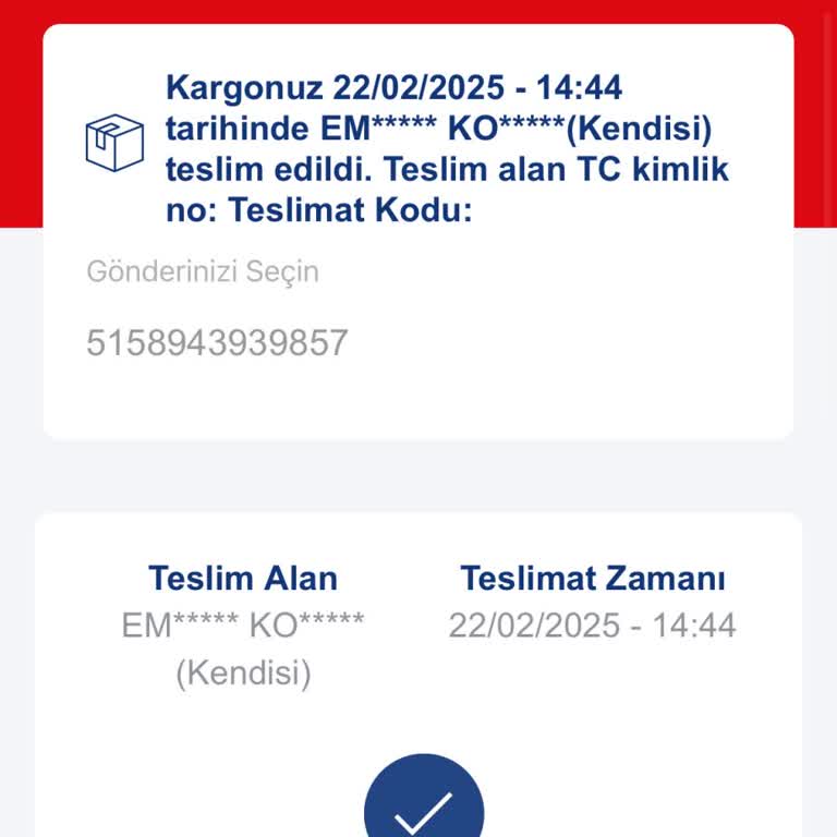 Kargom Teslim Edilmediği Halde Teslim Edildi Mesajı