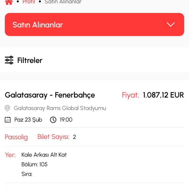Passo Biletlerimiz Hala Hesaplarımıza Aktarılmadı