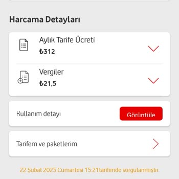 Vodafone'dan Habersiz Tarife Güncellemesi