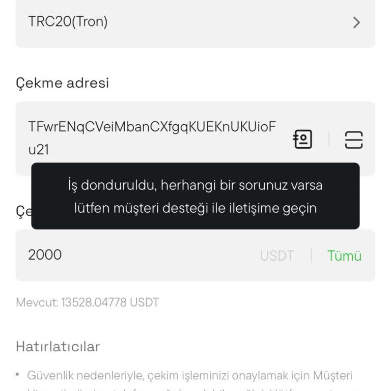 Kilitlenen Hesap Ve Erişilemeyen Fonlar: Acil Yardım Talebi