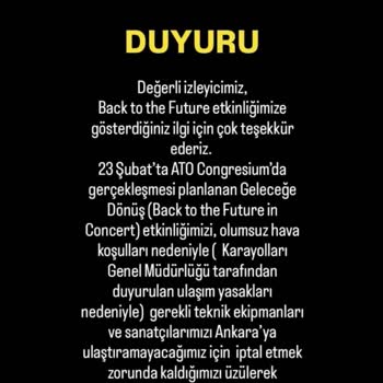 Mücbir Sebeplerle Katılamadığım Etkinliğin Ücret İadesi Talebi