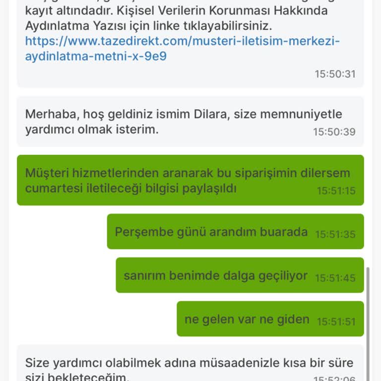 Tazedirekt'te Sipariş Gecikmeleri Ve İptaller