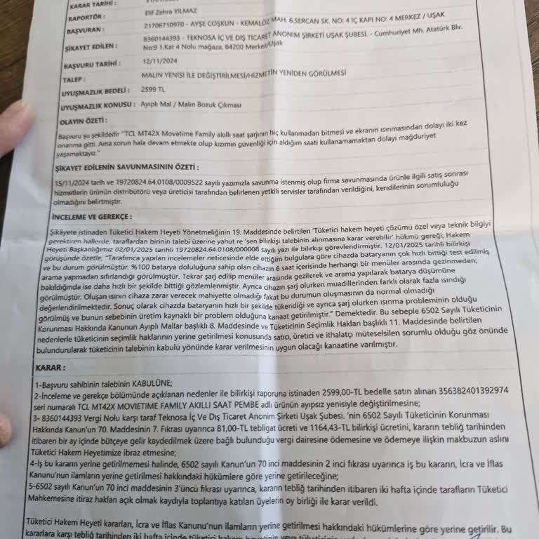 Uşak Teknosa'da Müşteri Hizmetleri Krizi: Ayıplı Ürün Ve Kaba Davranış