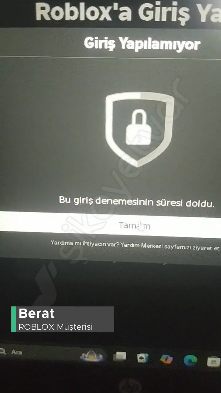 Roblox Giriş Sorunu! videonun kapak resmi