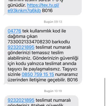 Trendyol Express Kargo Teslimat Sorunu