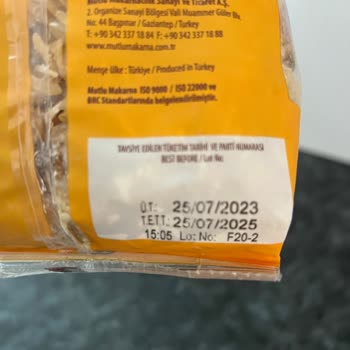 Güvendiğim Makarna Markasında Böceklenme Şoku