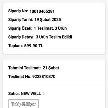 New Well Kampanyasında Eksik Ürün Gönderimi