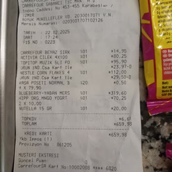 Eksik Şeker Paketi Sorunu