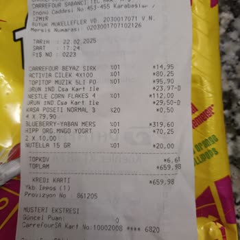 Eksik Şeker Paketi Hayal Kırıklığı