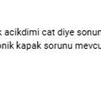 Arçelik Bulaşık Makinesi Kapak Açma Sorunu
