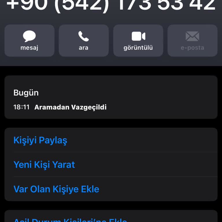 Gizli Numarama Yönelik Şüpheli Aramalar