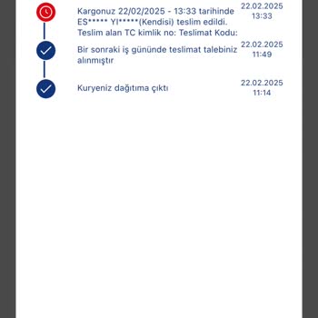 Kayıp Kargo Ve Yetersiz Müşteri Hizmeti