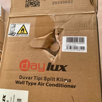 Daylux Klima: Kırık Ürün Ve İlgisiz Servis
